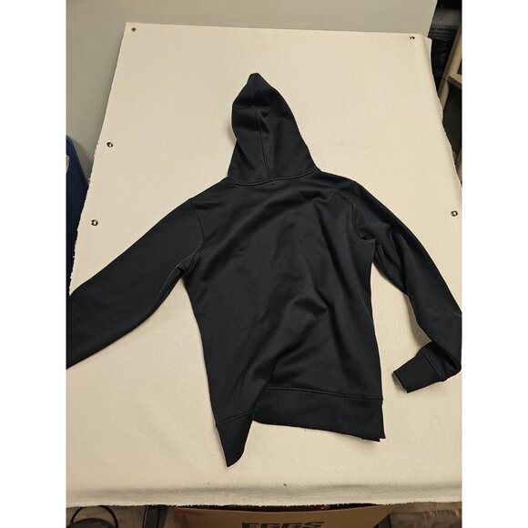 Under Armour Big Logo Black Pink Camo Woman’s Sz Small Cold Gear Hoodie - Picture 5 of 5